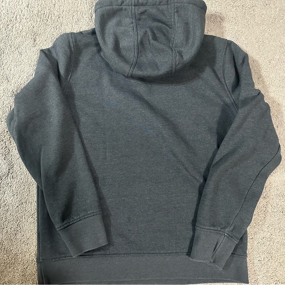 Carhartt Charcoal Hoodie with Logo, Small (4-6) Women’s - Picture 4 of 6